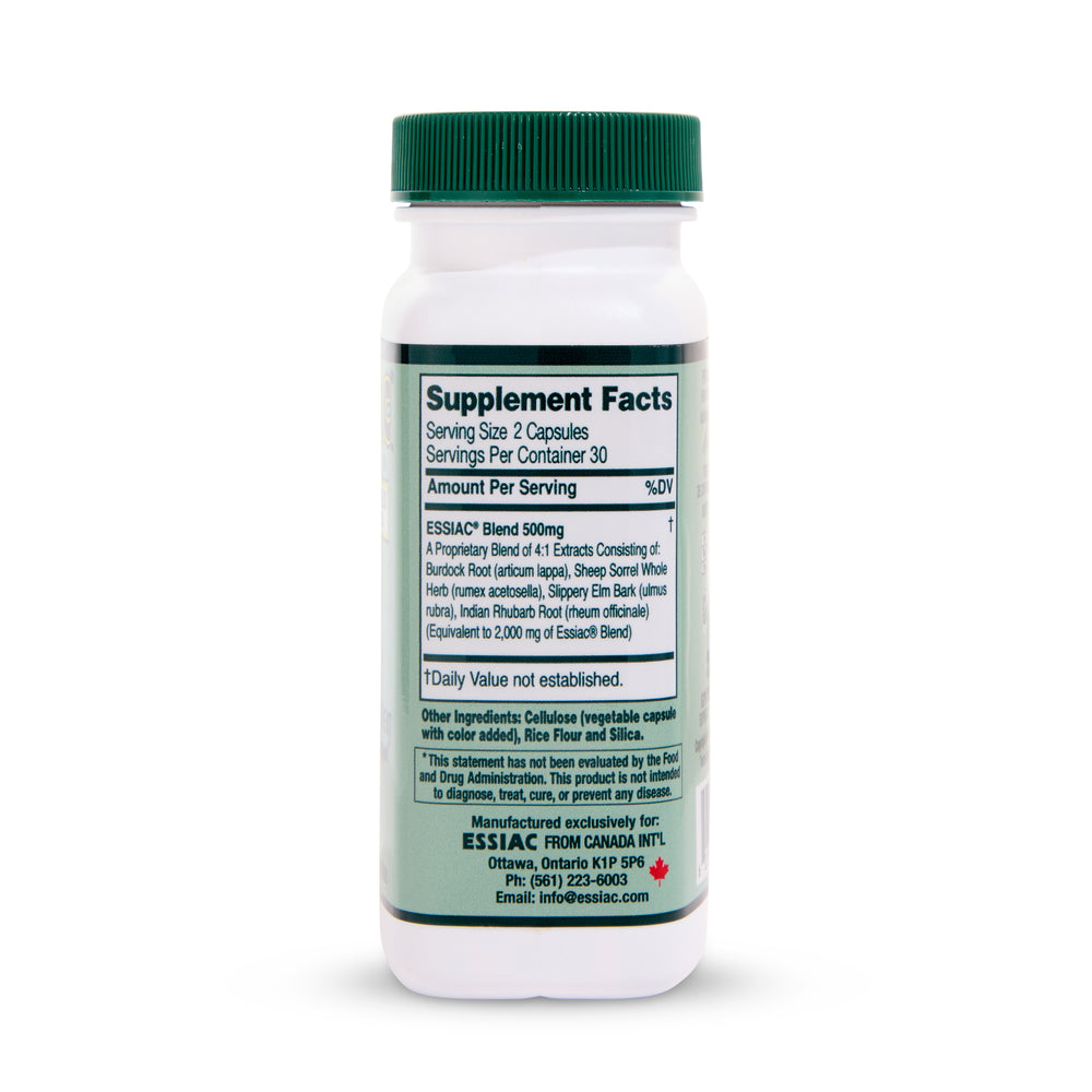 
                  
                    Essiac Vegetable Capsules
                  
                